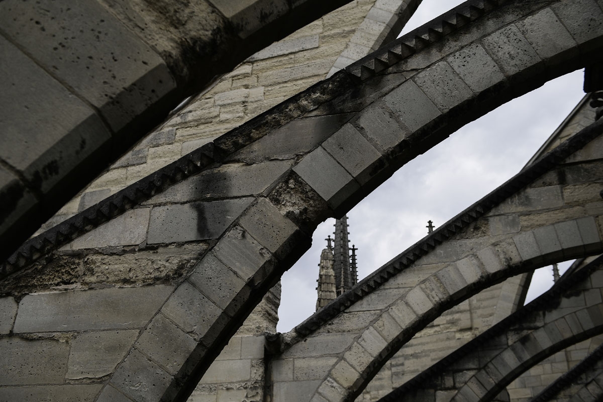 Foto de la catedral de Notre Dame, el 28 de junio de 2017