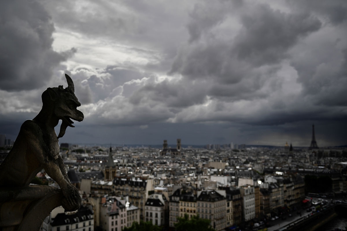 Foto de Notre Dame, el 28 de junio de 2017