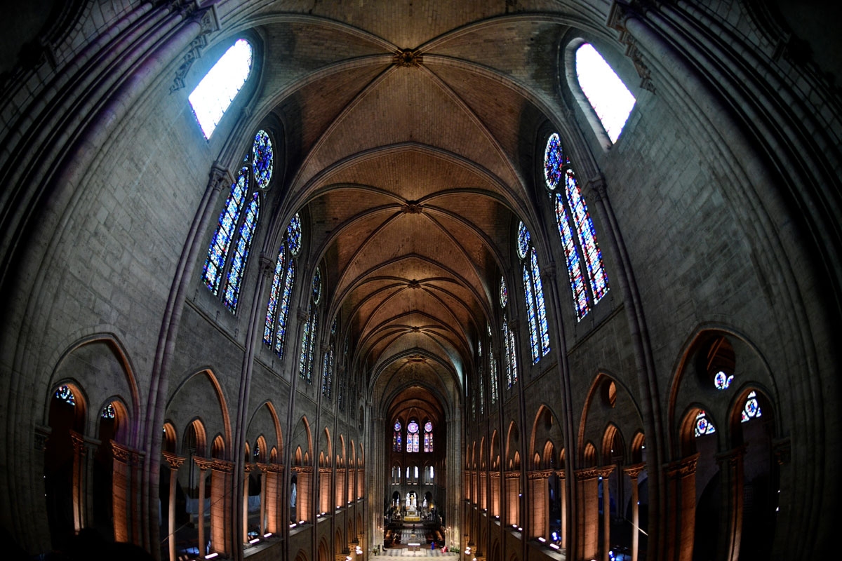 Foto de la catedral de Notre Dame, el 28 de junio de 2017