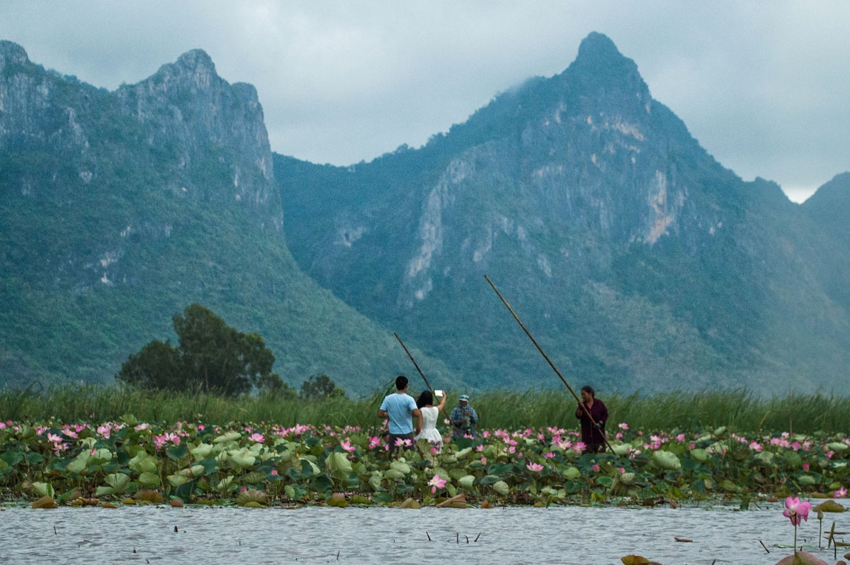 Parque Nacional de Khao Sam Roi Yot, el 5 de mayo de 2017.
