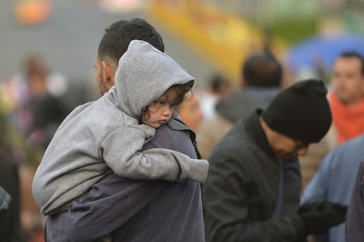The unusual increase in the migratory flow of Venezuelans, which reached 4,200 people a day, prompeted Ecuador to declare state of emergency in provinces bordering Peru and Colombia. / AFP PHOTO / RODRIGO BUENDIA